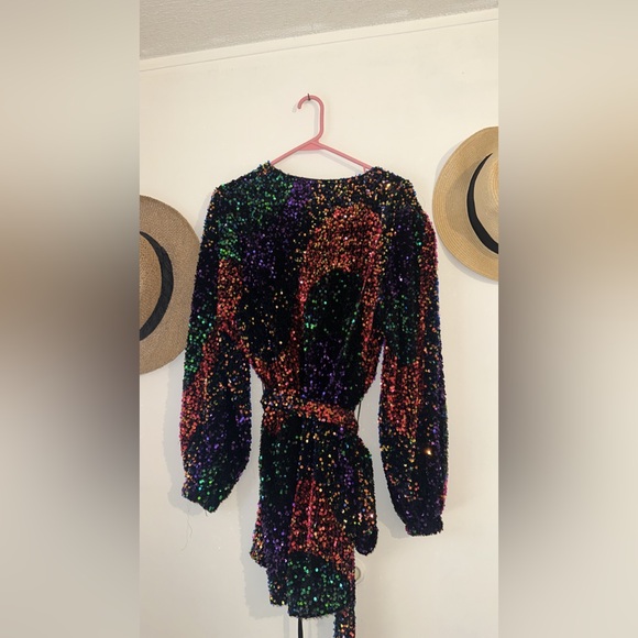 Sequin Multicolor Jacket - Picture 2 of 2